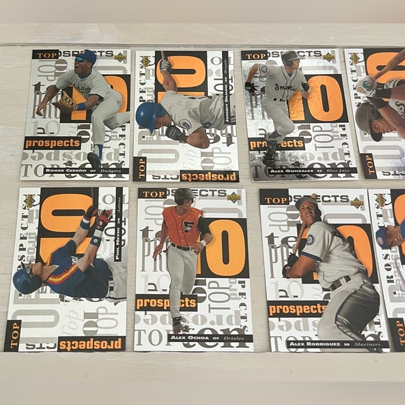 1994 Upper Deck MLB Top 10 Prospects Card Set - Picture 2 of 4